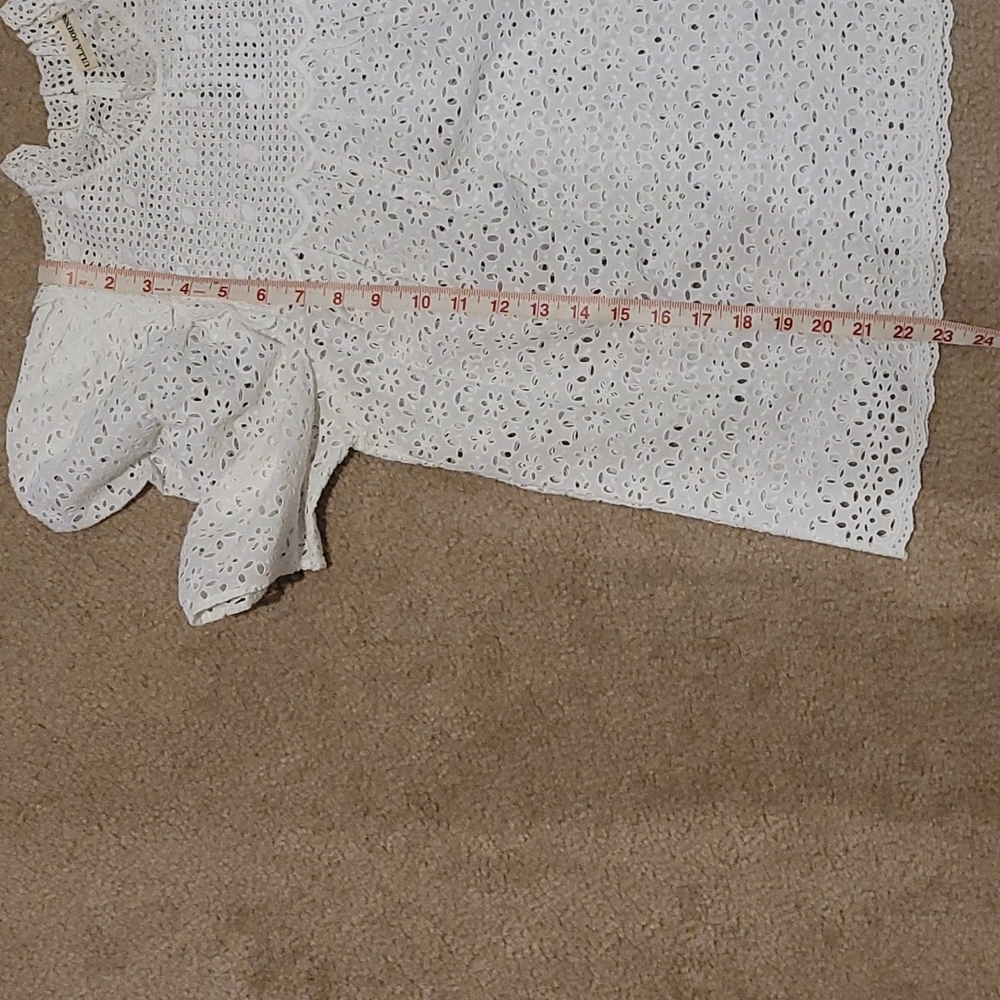 Ulla Johnson Mae Eyelet Blouse 2 - Picture 9 of 12
